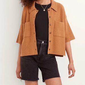 Madewell High-Rise Mid-Length Denim Shorts in Claybrook Wash Denim Shorts